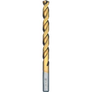 imageBOSCH TI14 14Piece Assorted Set Titanium Nitride Coated Metal Drill Bits with Included Case with ThreeFlat Shank for Applications in HeavyGauge Carbon Steels Light Gauge Metal Hardwood38 Diameter