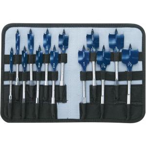 imageBOSCH Universally Compatible Accessory DSB5013P 13Piece Daredevil Spade Bit Set in PouchSpade Bit Set