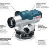 imageBOSCH GOL 32 32X Automatic Optical Level Includes Plumb Bob Tool Kit ampamp Carrying Case32x w Tripod  Rod