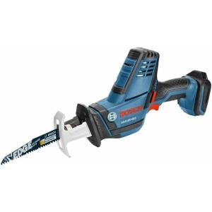 imageBOSCH GSA18V083B 18V Cordless Reciprocating Saw  Lightweight ampamp Compact 083quot Stroke 3050 SPM VariableSpeed Trigger Toolless Blade Change LED Light Bare ToolBare Tool