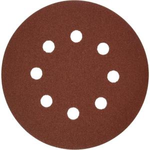 imageBosch SR5R120 5Piece 120 Grit 5 in 8 Hole HookandLoop Sanding Discs