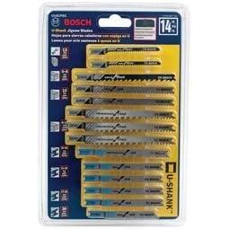 imageBosch U14CPSC 14Piece Ushank Jig Saw Blade Set Optimized for Wood and Metal