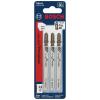 imageBosch T101A3 3Piece 4 In 14 TPI Special for Plexiglas TShank Jig Saw Blades4 14 TPI  3 pcs