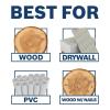 imageBosch T102BF 3Piece 258 In 13 TPI Clean for Plexiglas BiMetal Jig Saw Blades358 13 TPI  3 pcs