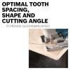 imageBosch U101BR 5Piece 4 In 10 TPI Reverse Pitch Clean for Wood Ushank Jig Saw Blades5 Count Pack of 1