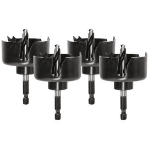 imageBOSCH HCS100 1 in Edge Wood Hole Saw with Arbor2 Hole Saw Pack of 4