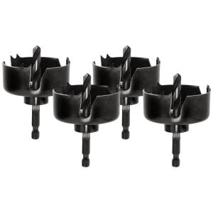 imageBOSCH HCS100 1 in Edge Wood Hole Saw with Arbor212 Hole Saw Pack of 4