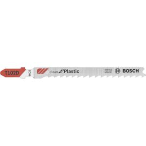 imageBosch T102D3 3Piece 3 In 6 TPI Clean for Polypropylene High Carbon Steel Jig Saw Blades
