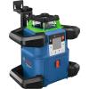 imageBOSCH GRL400090CHVK REVOLVE 18V Connected GreenBeam SelfLeveling HorizontalVertical Rotary Laser Kit Includes CORE18V 4 Ah Battery ampamp Charger Tripod Rod Receiver Carrying Case ampamp Accessories