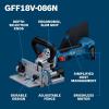 imageBOSCH GFF18V086N 18V Brushless Biscuit Joiner  Cordless Woodworking Tool for Accurate Joints Adjustable Cutting Depth Dust Extraction Port Ergonomic Design for Cabinetry ampamp Furniture Making