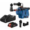 imageBOSCH GDE18V26DB15 SDSplus Bulldog Mobile Dust Extractor Kit with 1 CORE18V 4 Ah Advanced Power Battery