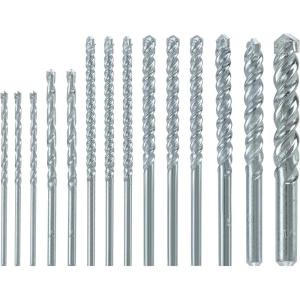 imageBOSCH BM5000 14Piece Fast Spiral Rotary Masonry Carbide Tip Bits Assorted Set for Rotary Drilling Applications in Block Brick Masonry