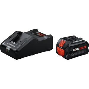 imageBOSCH GXS18V30N18 18V Starter Kit  CORE18V 8 Ah High Power Battery ampamp 18V Turbo Charger with CoolPack 20 Technology Fast Charging Power Boost Mode
