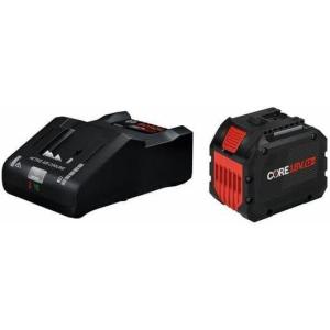 imageBOSCH GXS18V32N112 18V Starter Kit  CORE18V 12 Ah High Power Battery ampamp 18V Turbo Charger with CoolPack 20 Technology Fast Charging Power Boost Mode Compatible with PROFACTOR Tools
