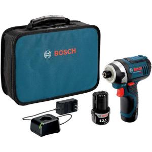 imageBOSCH PS412A 12V Max 14Inch Hex Impact Driver Kit with 2 25Ah Batteriesw 2 12V Batteries