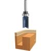 imageBOSCH 85682M 34 In x 1 In Carbide Tipped 2Flute Top Bearing Straight Trim Bit