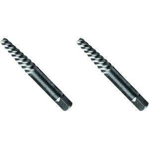 imageBOSCH BSPE6D 12Piece Assorted Set Spiral Flute HighCarbon Steel Screw Extractor ampamp Black Oxide Drill Bits Ideal for Removing Stripped Screws Bolts Fasteners1 Count Pack of 2