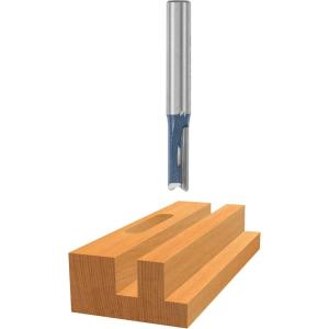 imageBosch 85459M 14 in x 1 in Carbide Tipped 2Flute Straight Bit