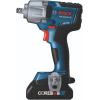 imageBOSCH GDS18V330CB25 18V Brushless ConnectedReady 12 In MidTorque Impact Wrench Kit with Friction Ring and ThruHole and 2 CORE18V 4 Ah Advanced Power Batteriesw 2 18V 4 Ah Batteries