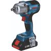 imageBOSCH GDS18V330CB25 18V Brushless ConnectedReady 12 In MidTorque Impact Wrench Kit with Friction Ring and ThruHole and 2 CORE18V 4 Ah Advanced Power Batteriesw 2 18V 4 Ah Batteries