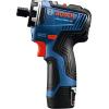 imageBOSCH GSR12V300HXB22 12V Max Brushless 14 In Hex TwoSpeed Screwdriver Kit with 2 20 Ah BatteriesTool Only