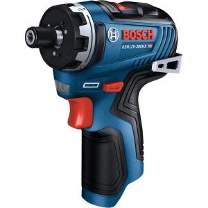 imageBOSCH GSR12V300HXB22 12V Max Brushless 14 In Hex TwoSpeed Screwdriver Kit with 2 20 Ah BatteriesTool Only