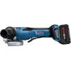 imageBOSCH GWS18V13PN PROFACTOR 18V 5  6 In Angle Grinder with Paddle Switch Bare Toolw 18V 8 Ah Battery