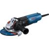 imageBOSCH GWS1460PD 6 In Angle Grinder  13Amp Motor 9700 RPM No LockOn Paddle Switch AntiVibration Handle KickBack Control Soft Start Overload Protection