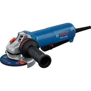 imageBOSCH GWS11450P 4  In Ergonomic Angle Grinder  11Amp Motor AntiVibration Handle Adjustable Guard KickBack Control  Ideal for Metal and Concrete Applications