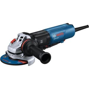imageBOSCH GWS1450P 5 In Angle Grinder with LockOn Paddle Switch  Complete Set for Versatile Grinding and Cutting
