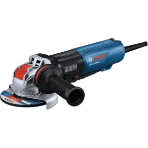 imageBOSCH GWX1450PBD 5 In XLOCK Angle Grinder  13Amp Motor 11500 RPM Lightweight Design Paddle Switch Brake System AntiVibration Handle KickBack Control Overload Protection