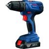imageBOSCH 18V Compact 12quot DrillDriver Kit with 2 15 Ah Slim Pack Batteries GSR18V190B222nd Generation