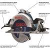 imageBOSCH CS10 15 Amp Circular Saw 714 Inch Blade 056 Degree Bevel Capacity 120 Volt