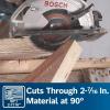 imageBOSCH CS10 15 Amp Circular Saw 714 Inch Blade 056 Degree Bevel Capacity 120 Volt