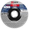 imageBOSCH CWX27M450 412 In x 098 In XLOCK Metal Cutting Abrasive Wheel 30 Grit Compatible with 78 In Arbor Type 27A ISO 42 for Applications in Metal CuttingType 27A Metal