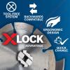 imageBOSCH CWX27M450 412 In x 098 In XLOCK Metal Cutting Abrasive Wheel 30 Grit Compatible with 78 In Arbor Type 27A ISO 42 for Applications in Metal CuttingType 1A MetalStainless