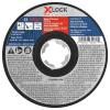 imageBOSCH CWX27M450 412 In x 098 In XLOCK Metal Cutting Abrasive Wheel 30 Grit Compatible with 78 In Arbor Type 27A ISO 42 for Applications in Metal CuttingType 1A MetalStainless