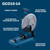 imageBOSCH GCO1514 14 In Abrasive CutOff Machine Powerful 15 Amp Motor Large Cutting Capacity and Adjustable Fence for Quick and Accurate Cuts