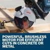 imageBOSCH GCS18V230N212 18V Brushless Cordless 9Inch Cutoff Saw for Concrete ampamp Metal Cutting  Lightweight Ergonomic Design 6Position Cutting Guard Kit with 2 CORE18V 12 Ah BatteriesTool  2 12 Ah Batteries  Charger