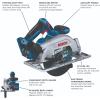 imageBOSCH GKS18V22N 18V Brushless BladeRight 612 In Circular Saw Bare ToolTool Only BladeRight