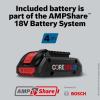 imageBOSCH GSB18V800CB14 12 In Brushless ConnectedReady Hammer DrillDriver Kit with 1 CORE18V 4 Ah Advanced Power Battery