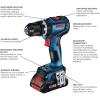 imageBOSCH GSB18V800CN 12 In Brushless ConnectedReady Hammer DrillDriver Bare Toolw 2 18V 4 Ah Batteries