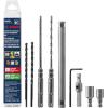 imageBosch TCHC9 SDSPlus Universal Concrete Screw Installation 9 pc Kit