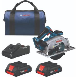 imageBOSCH GKS18V22N 18V Brushless BladeRight 612 In Circular Saw Bare ToolBladeRight w Battery Kit