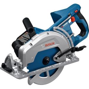 imageBOSCH GKW18V26N PROFACTOR 18V 714quot Rear Handle Circular Saw  BITURBO Brushless Technology 5000 RPM Lightweight Ergonomic Design Left Blade Orientation Electronic Brake Dust Port Bare Tool