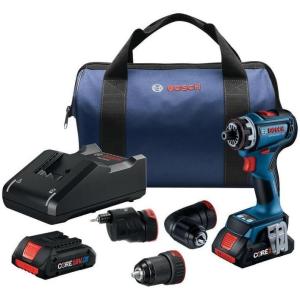 imageBOSCH GSB18V800CN 12 In Brushless ConnectedReady Hammer DrillDriver Bare ToolFlexiclick System  18V Battery