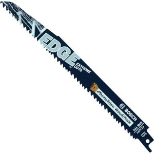 imageBOSCH RDN9V 5 pc 9 In 58 TPI Edge Reciprocating Saw Blades for WoodNail Demolition