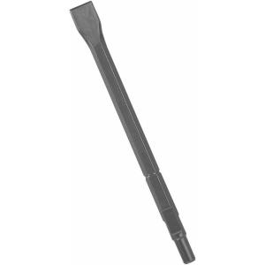 imageBOSCH 1 in x 12 in Flat Chisel Tool Round HexSpline Hammer Steel Pack of 20 HS1811B20