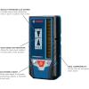 imageBOSCH LR1 650 Ft RedBeam Rotary Laser Receiver Includes Mounting Bracket ampamp 9V Battery165 ft Receiver  GREEN and RED