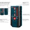 imageBOSCH LR1 650 Ft RedBeam Rotary Laser Receiver Includes Mounting Bracket ampamp 9V Battery165 ft Receiver  RED